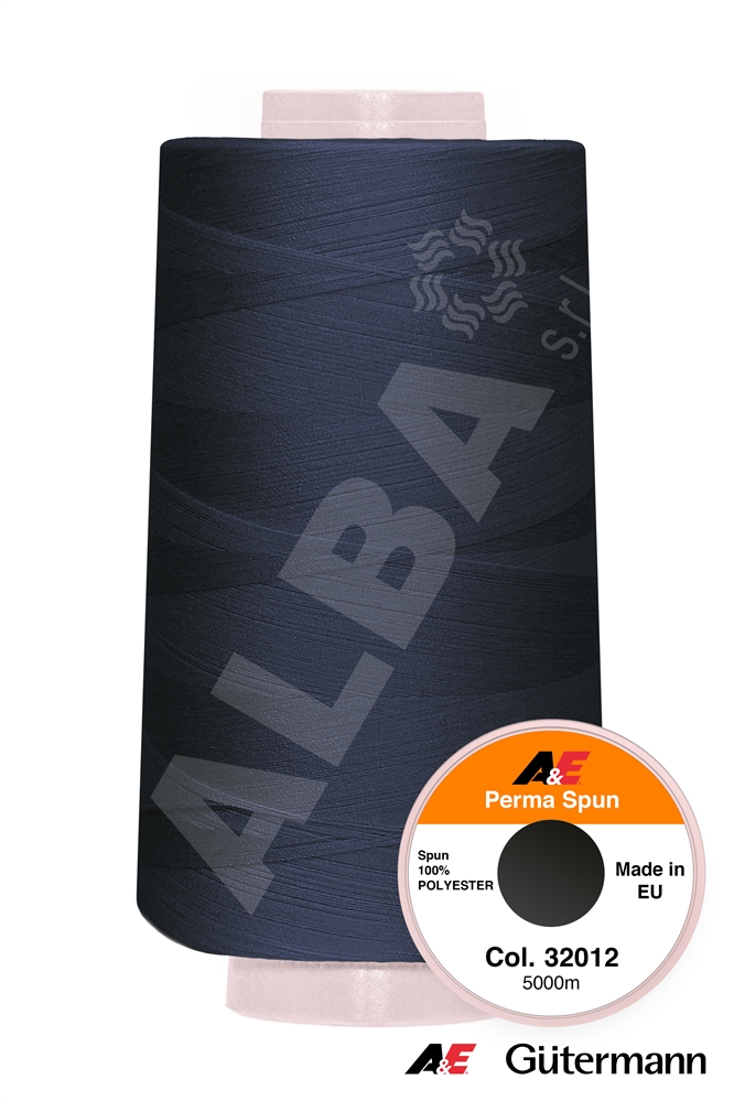 PERMA SPUN 120/5000MT.COL. W32012 BLUE SCURO