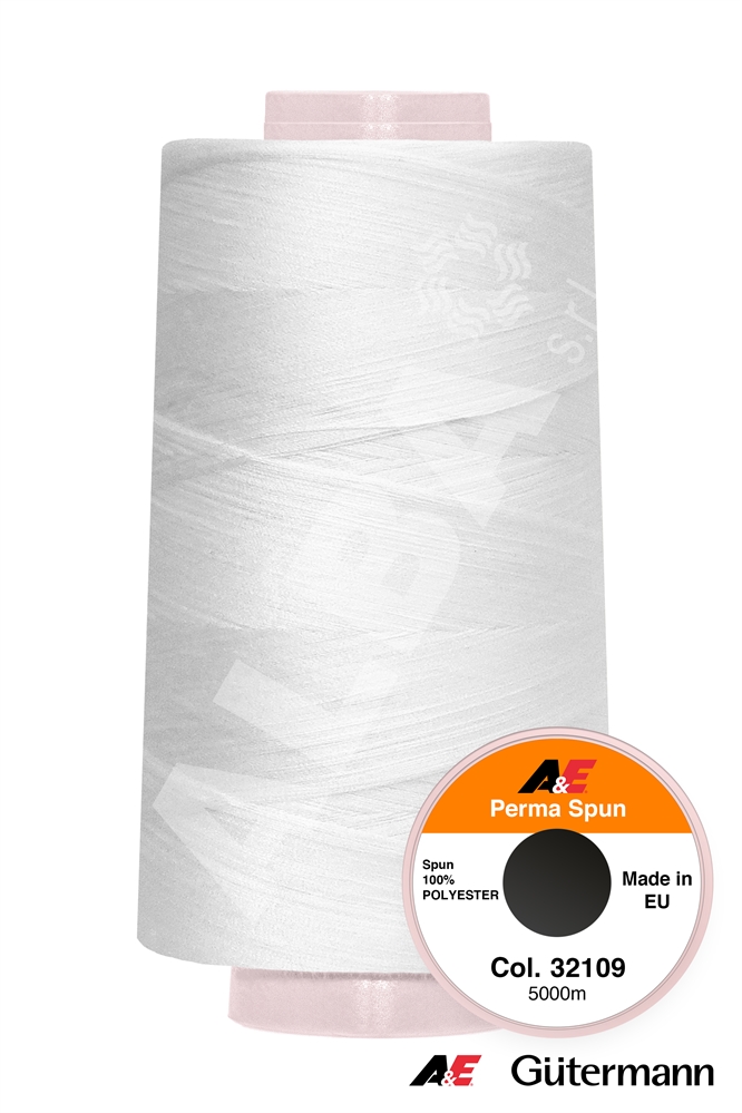 PERMA SPUN 120/5000MT.COL. W32109 BIANCO OTTICO