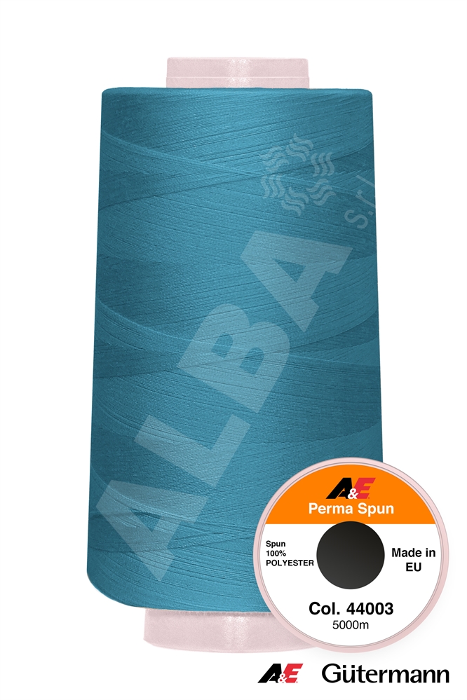 PERMA SPUN 120/5000MT.COL. W44003 BLU/CIANO
