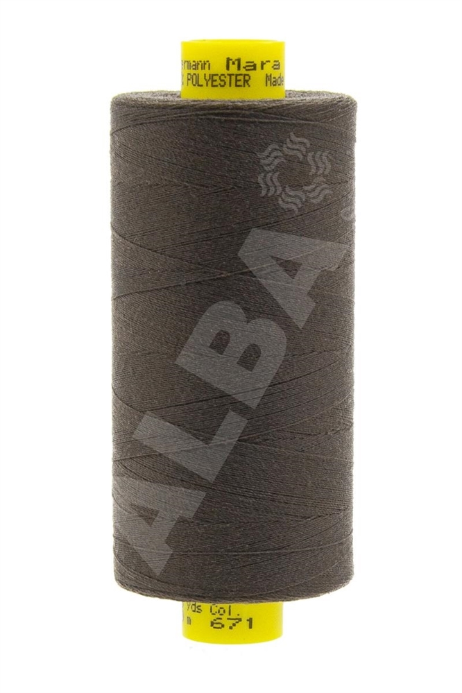GUTERMANN MARA 120/01000mt Col. 0671 MARRONE SCURO