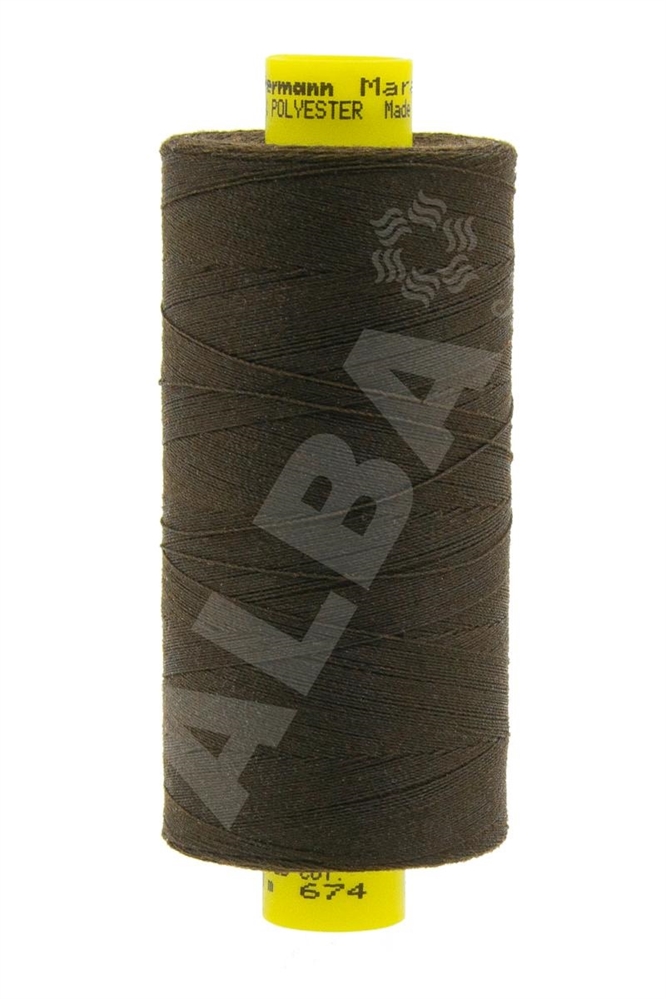 GUTERMANN MARA 120/01000mt Col. 0674 MARRONE SCURO
