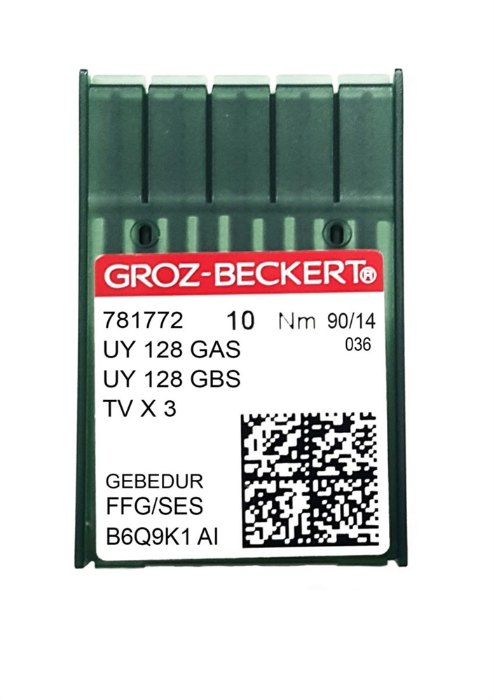 AGHI UY128GAS/TVX3/128GBS GROZ-BECKERT FIN. 090 FFG/SES GEBEDUR