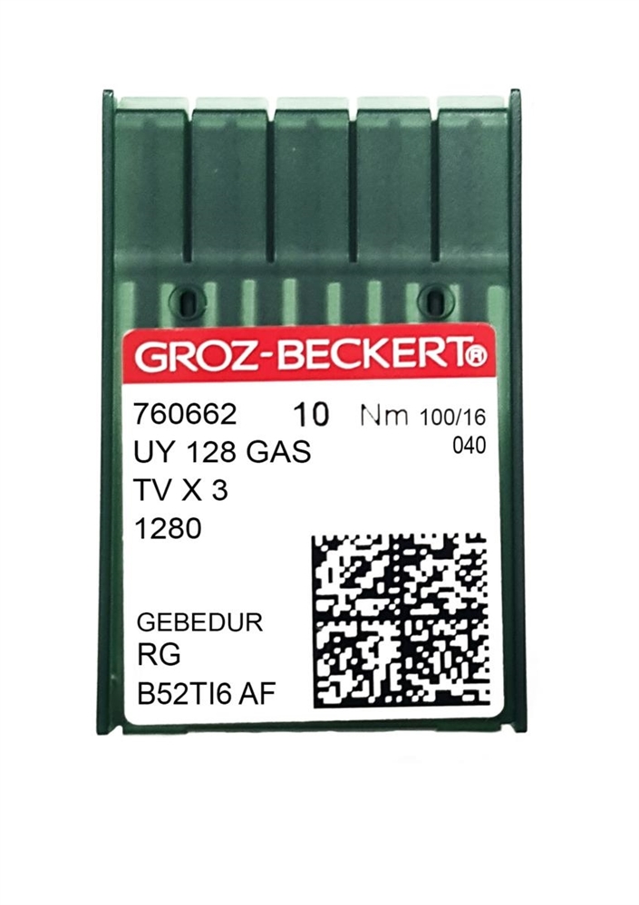 AGHI UY128GAS/TVx3/1280 GROZ-BECKERT FINEZZA 100 RG GEBEDUR