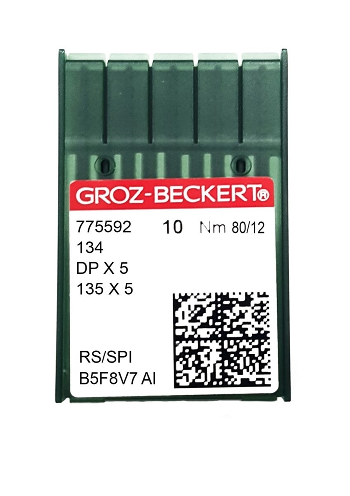 AGHI 134/DPx5/135x5 GROZ-BECKERT FINEZZA 080 RS/SPI