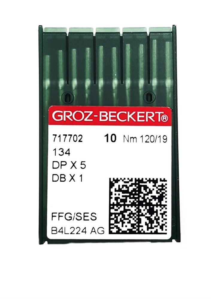 AGHI 134/DPx5/DBx1 GROZ-BECKERT FINEZZA 120 FFG/SES
