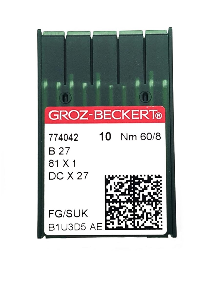 AGHI B27/81x1/DCx27 GROZ-BECKERT FINEZZA 060 FG/SUK