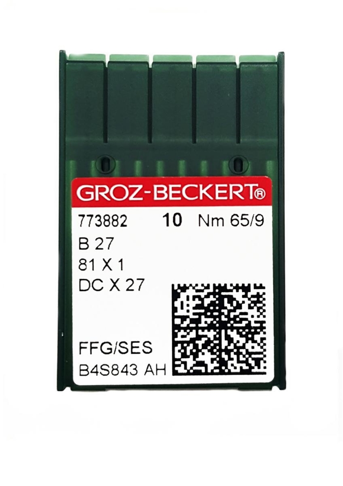 AGHI B27/81x1/DCx27 GROZ-BECKERT FINEZZA 065 FFG/SES