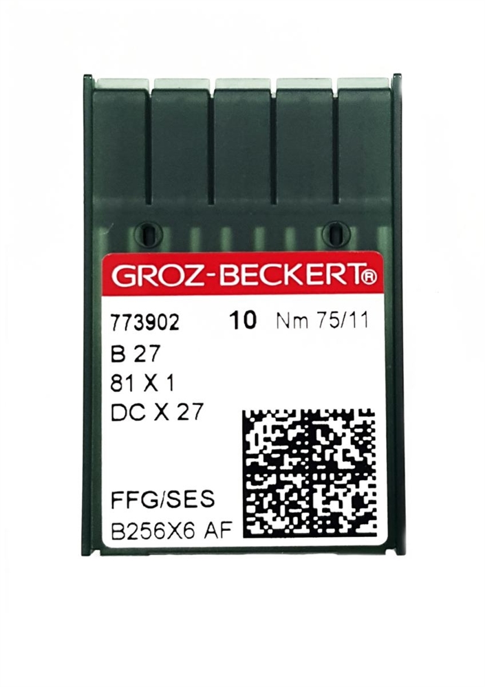 AGHI B27/81x1/DCx27 GROZ-BECKERT FINEZZA 075 FFG/SES