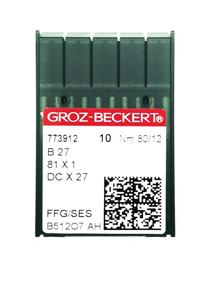 AGHI B27/81x1/DCx27 GROZ-BECKERT FINEZZA 080 FFG/SES
