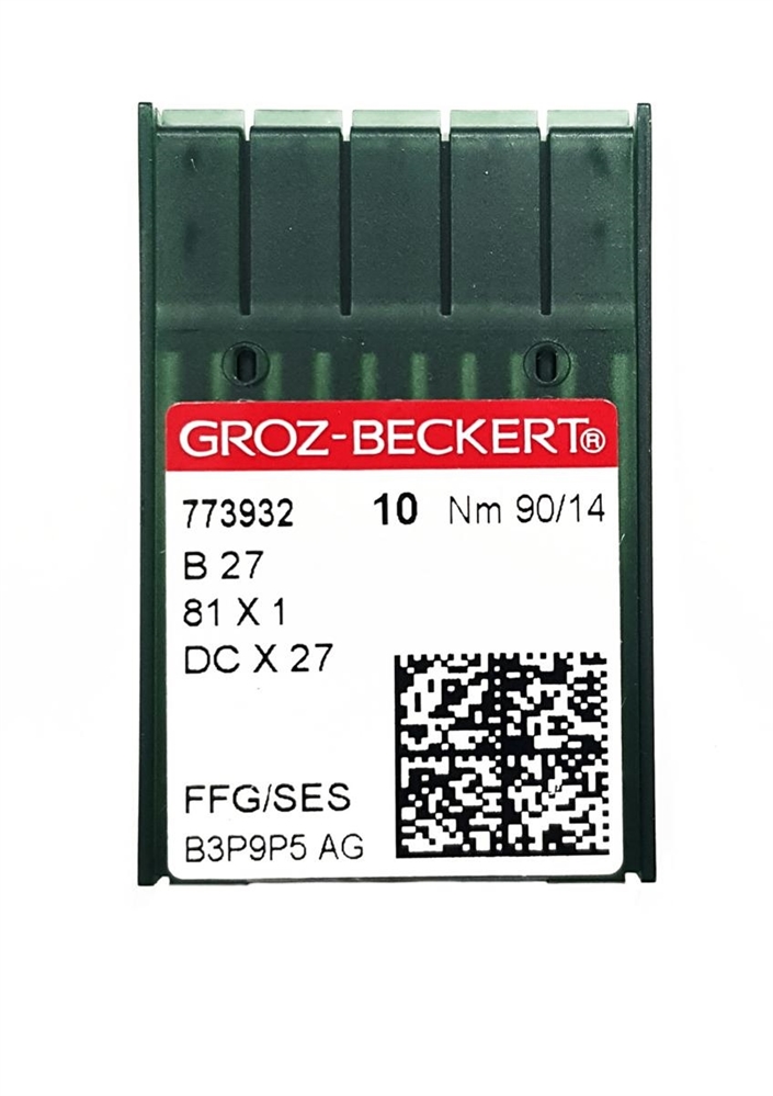 AGHI B27/81x1/DCx27 GROZ-BECKERT FINEZZA 090 FFG/SES
