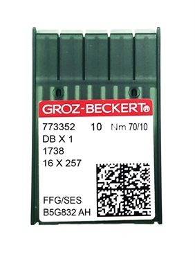AGHI DBx1/1738/16x257 GROZ-BECKERT FINEZZA 070 FFG/SES