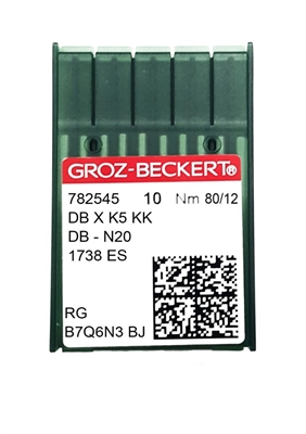 AGHI DBXK5 KK/DB-N20/1738ES GROZ-BECKERT FINEZZA 080 RG