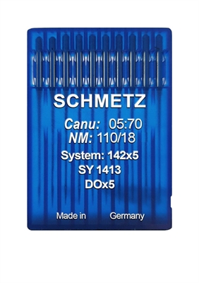 AGHI SY 142X5/SY 1413/DOx5 SCHMETZ FINEZZA 110