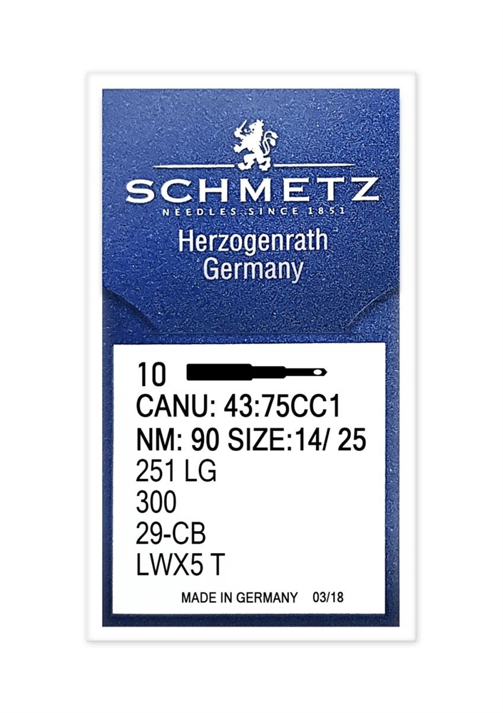 AGHI 300/251LG/29-CB/LWx5T SCHMETZ FINEZZA 090