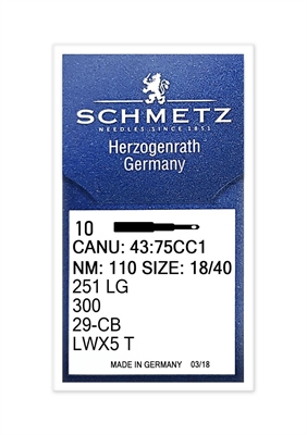 AGHI 300/251LG/29-CB/LWx5T SCHMETZ FINEZZA 110