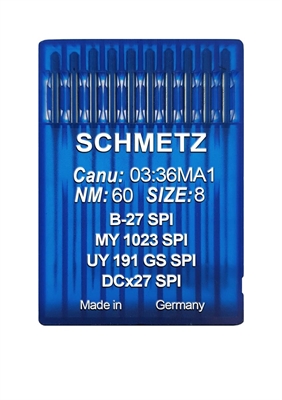 AGHI B27SPI/MY1023/UY191GS/DCx27 SCHMETZ FINEZZA 060 SPI