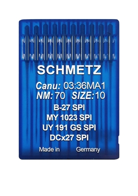AGHI B27SPI/MY1023/UY191GS/DCx27 SCHMETZ FINEZZA 070 SPI