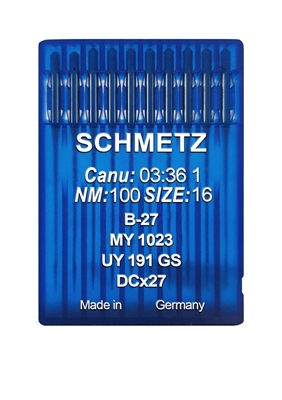 AGHI B27/MY1023/UY191GS/DCx27 SCHMETZ FINEZZA 100