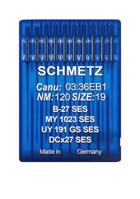 AGHI B27SES/MY1023/UY191GS/DCx27 SCHMETZ FINEZZA 120 SES