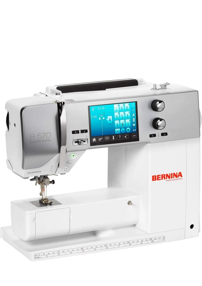 BERNINA 570QE MACCHINA ELETTRONICA A BRACCIO LIBERO