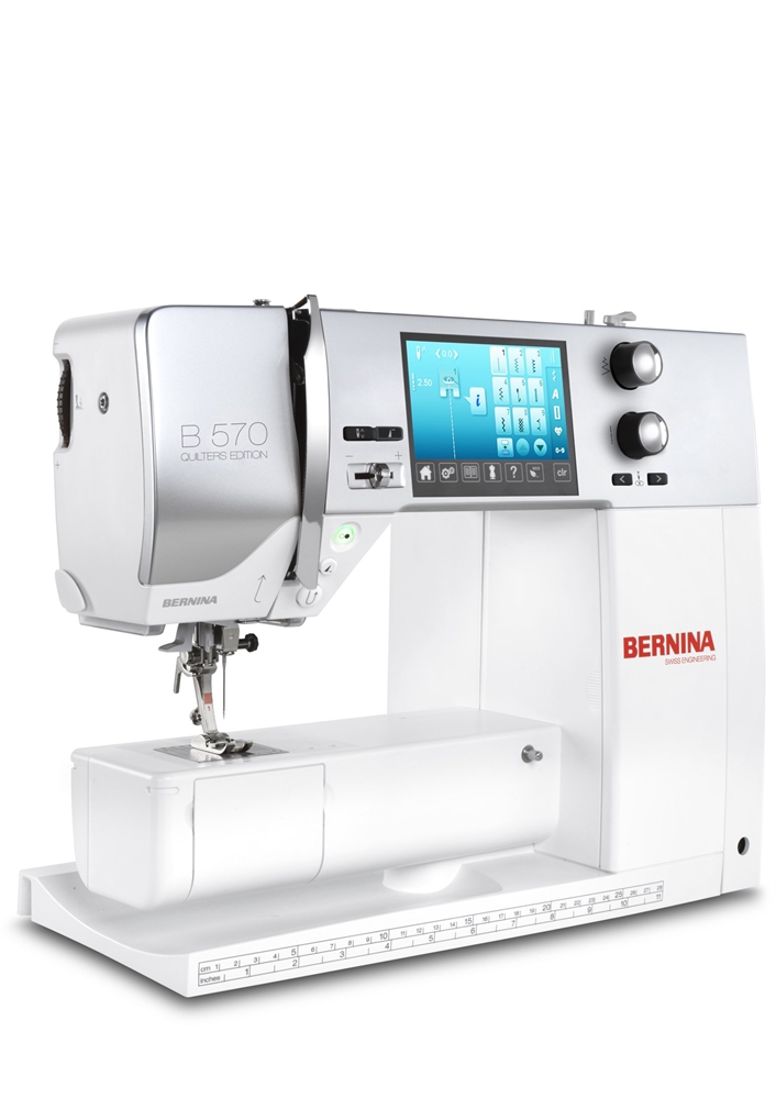 BERNINA 570QE MACCHINA ELETTRONICA A BRACCIO LIBERO