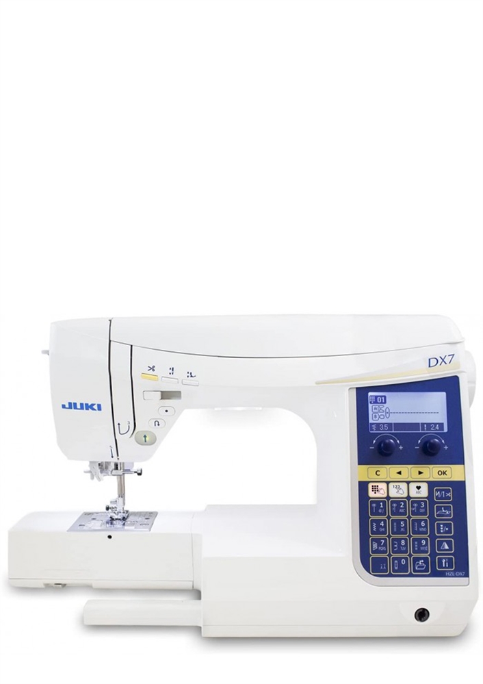 JUKI HZL-DX7 MACCHINA DA CUCIRE FAMIGLIA ELETTRONICA 220 PUNTI