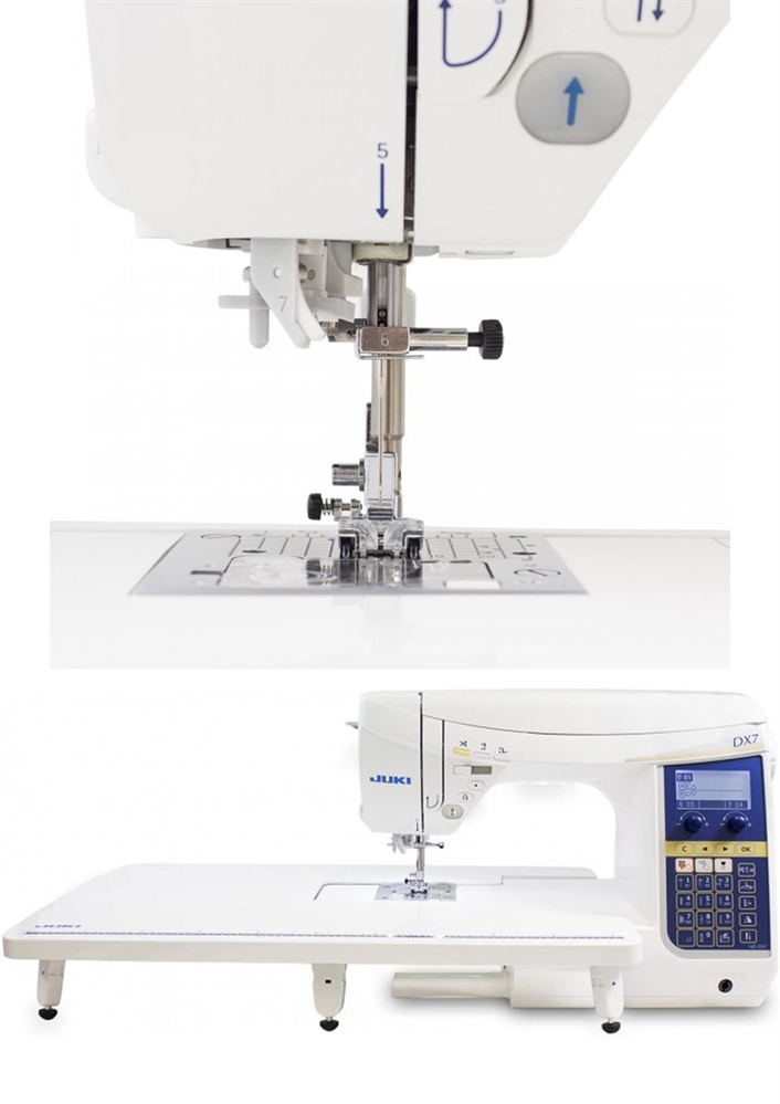 JUKI HZL-DX7 MACCHINA DA CUCIRE FAMIGLIA ELETTRONICA 220 PUNTI