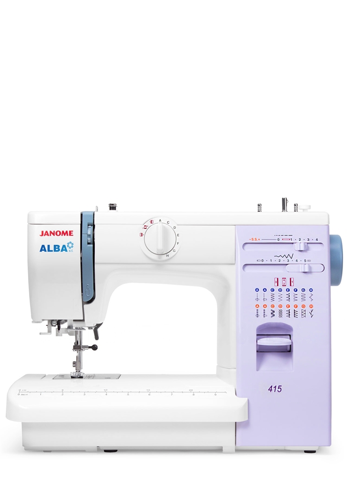 JANOME 415R-415LL OSCILLANTE BRACCIO LIBERO MACCHINA FAMIGLIA