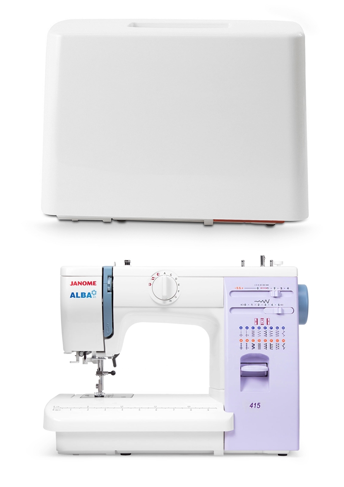 JANOME 415R-415LL OSCILLANTE BRACCIO LIBERO MACCHINA FAMIGLIA