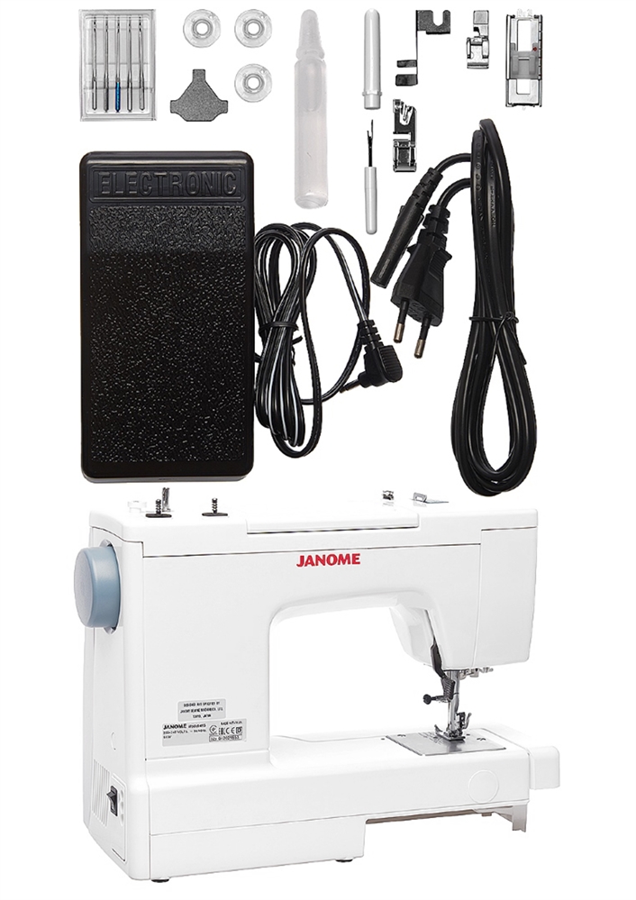 JANOME 415R-415LL OSCILLANTE BRACCIO LIBERO MACCHINA FAMIGLIA