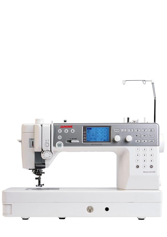 JANOME MEMORY CRAFT MC 6700P MACCHINA FAMIGLIA PROFESSIONALE