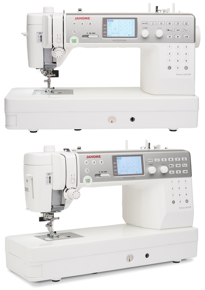 JANOME MEMORY CRAFT MC 6700P MACCHINA FAMIGLIA PROFESSIONALE