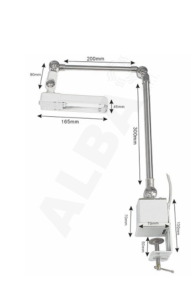 LAMPADA A MORSETTO DS-99KP 9W RAGGI UVC SANIFICANTE