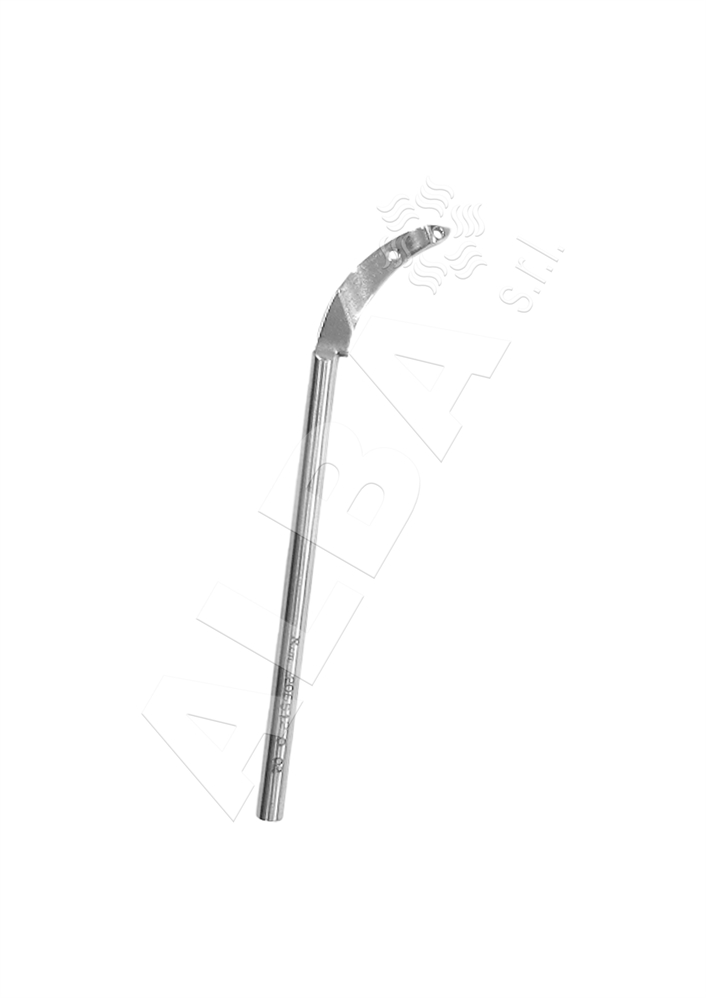 CROCHET SUP. FORATO A 2 FORI PER T/C RIMOLDI 527+529  208011