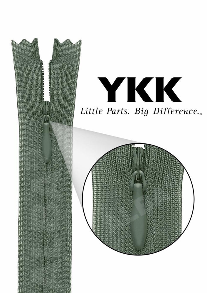 LAMPO INVISIBILE 0077600 YKK CM.60 COL.013      CHC-26 DA EBP12