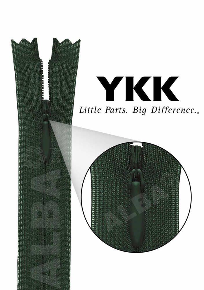 LAMPO INVISIBILE 0077600 YKK CM.60 COL.017      CHC-26 DA EBP12