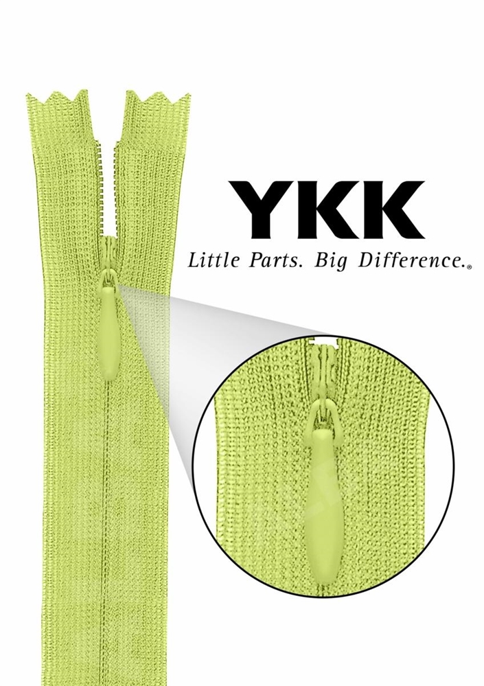 LAMPO INVISIBILE 0077600 YKK CM.60 COL.Y037     CHC-26 DA EBP12