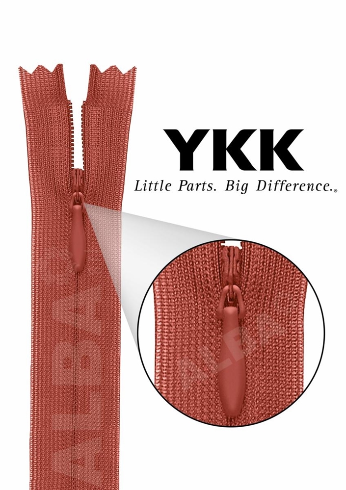 LAMPO INVISIBILE 0077600 YKK CM.60 COL.Y100     CHC-26 DA EBP12