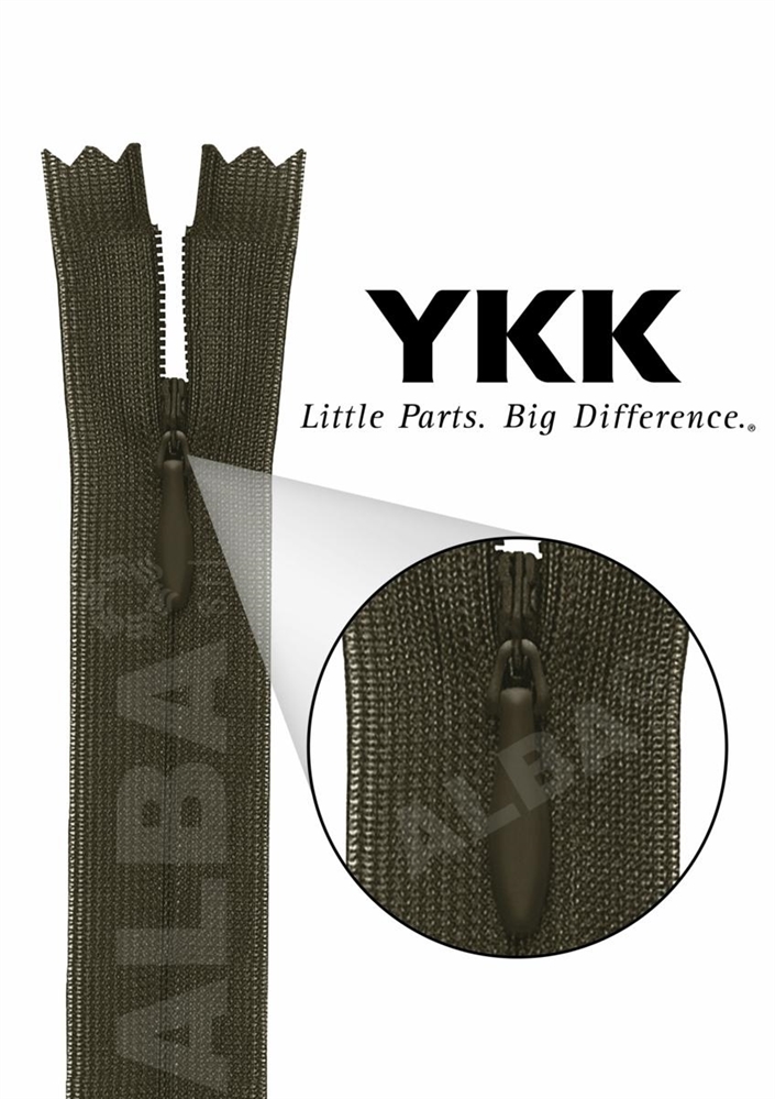 LAMPO INVISIBILE 0077600 YKK CM.60 COL.157 CHC-26 DA 4901807
