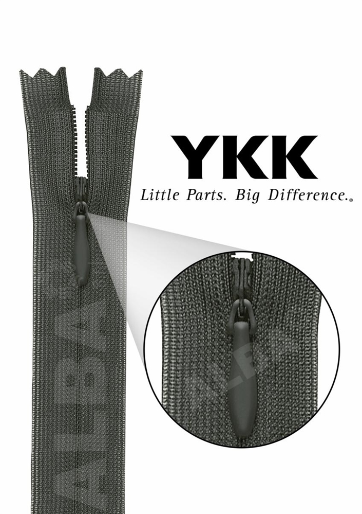 LAMPO INVISIBILE 0077600 YKK CM.60 COL.301      CHC-26 DA EBP12