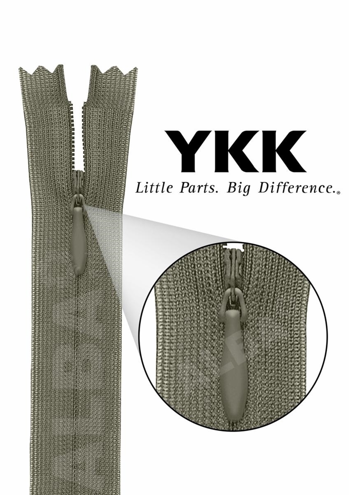 LAMPO INVISIBILE 0077600 YKK CM.60 COL.323      CHC-26 DA EBP12