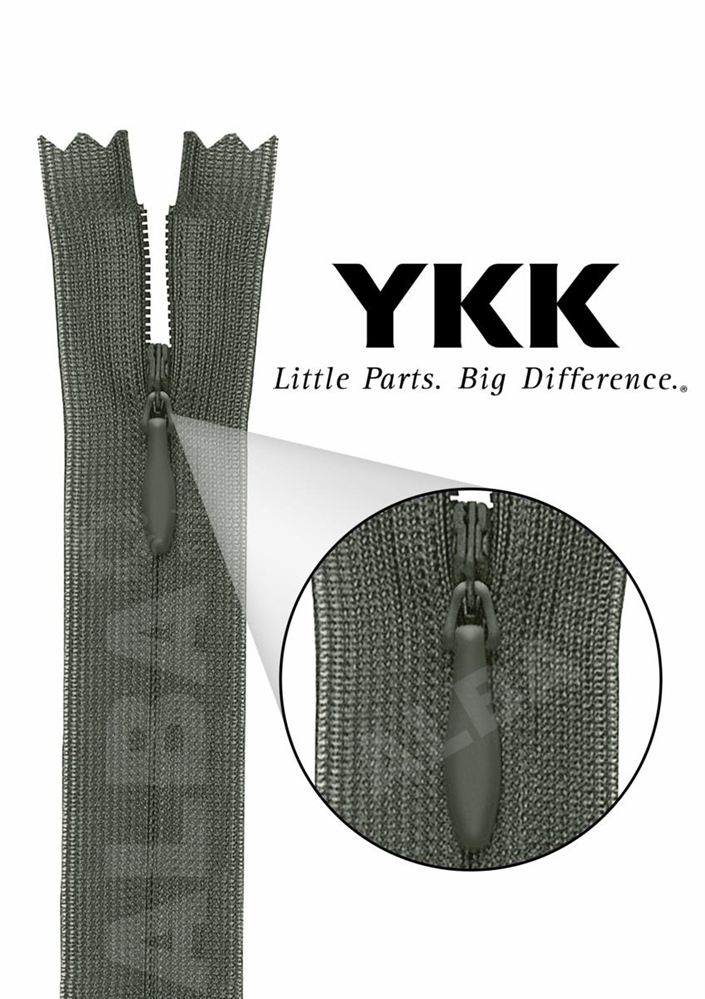 LAMPO INVISIBILE 0077600 YKK CM.60 COL.392      CHC-26 DA EBP12