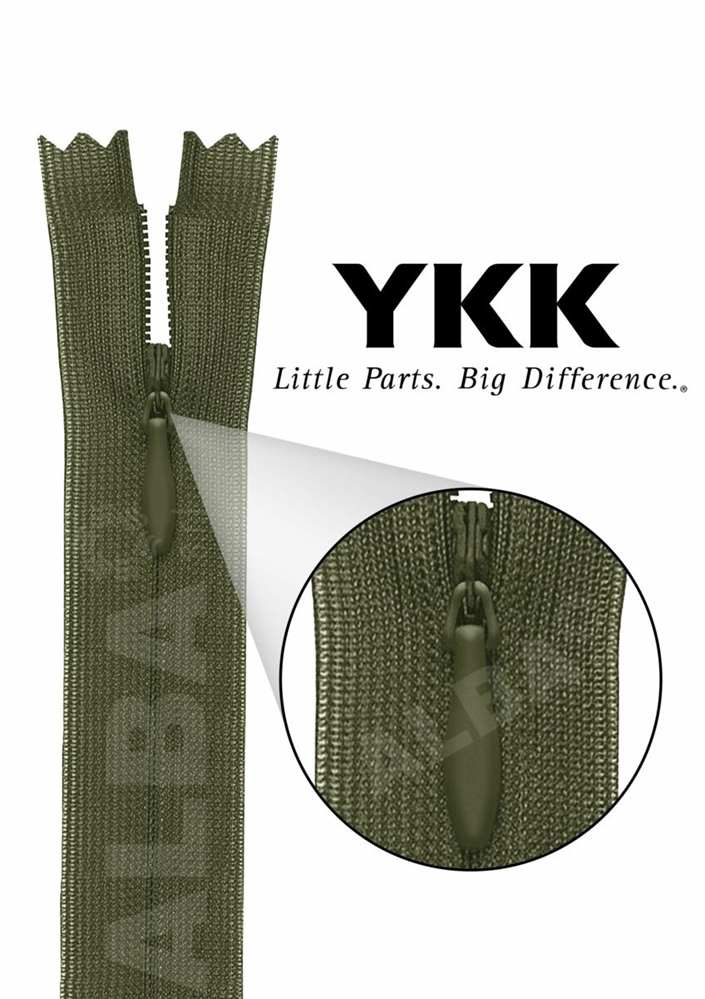 LAMPO INVISIBILE 0077600 YKK CM.60 COL.565      CHC-26 DA EBP12