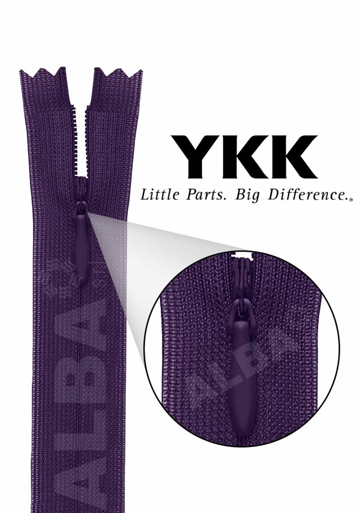 LAMPO INVISIBILE 0077600 YKK CM.60 COL.865      CHC-26 DA EBP12