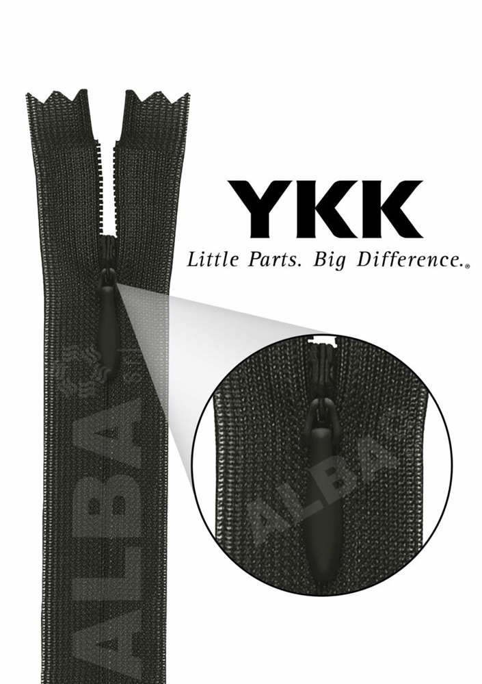 LAMPO INVISIBILE 0077600 YKK CM.60 COL.916 CHC-26 DA 4901807