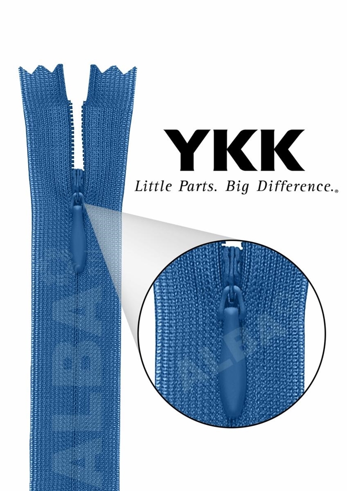 LAMPO INVISIBILE 0077600 YKK CM.60 COL.Y245      CHC-26 DA EBP12
