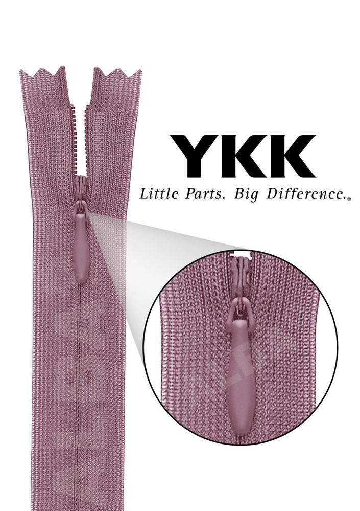 LAMPO INVISIBILE 0077600 YKK CM.60 COL.Y252      CHC-26 DA EBP12