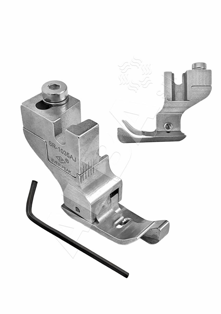PIEDINO COMPENSATIVO DX ZIG-ZAG 3,5 MM CON GAMBO REGOLABILE