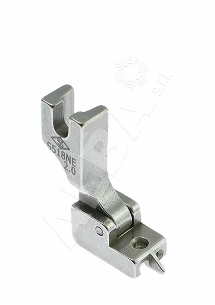 PIEDINO STRETTO PER CERNIERA INVISIBILE C/PRUA    S518NEYS
