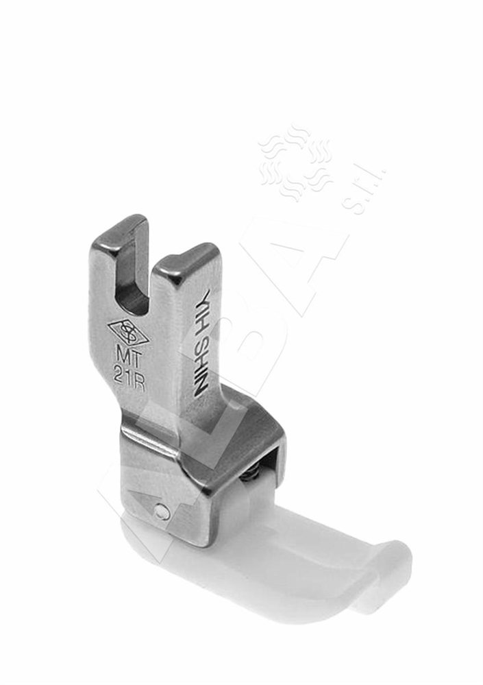 PIEDINO COMPENSATIVO DX 1/32 (0,8 mm.) IN TEFLON 13382/3 MT21R